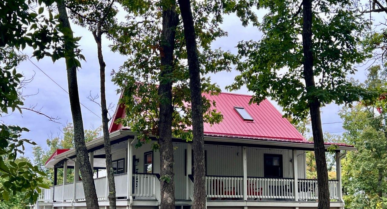 EmberGlow cabin on the hilltop